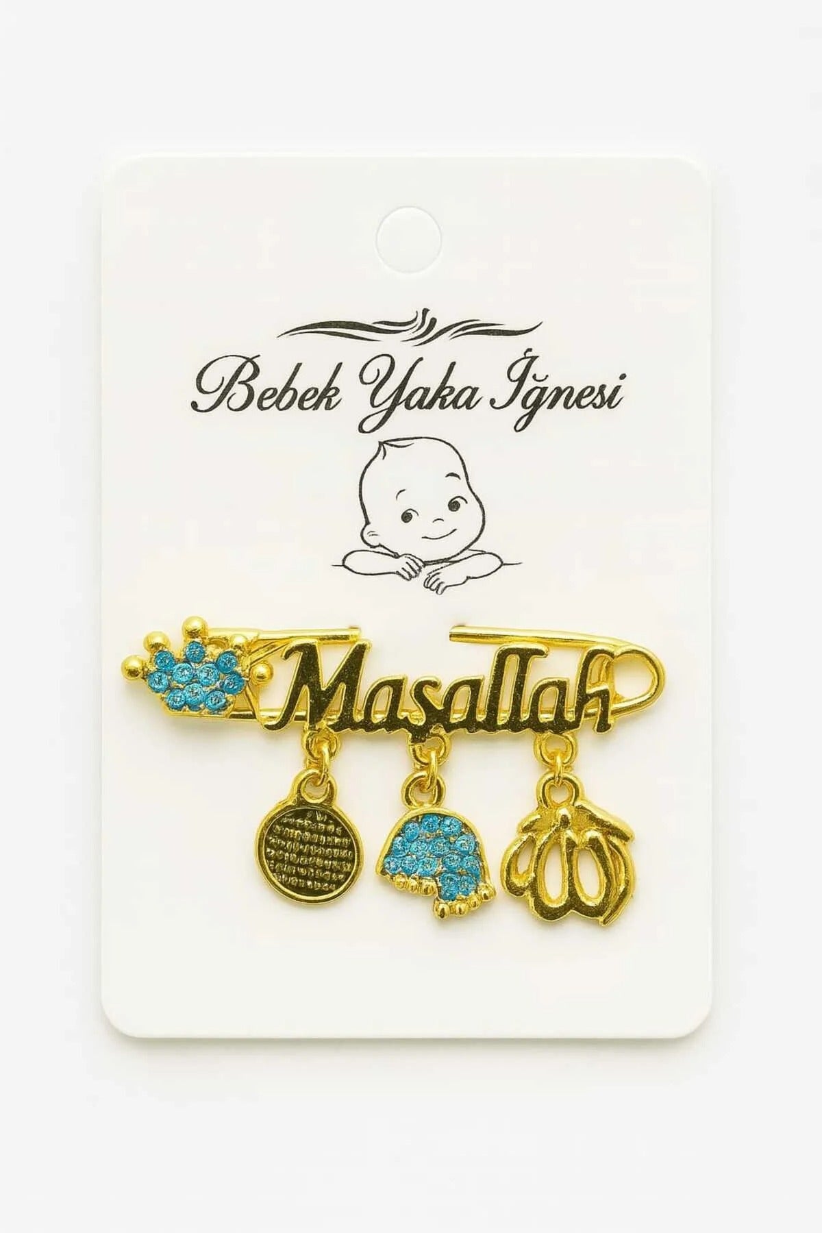 Maşallah Bebek Hediyelik Yaka İğnesi