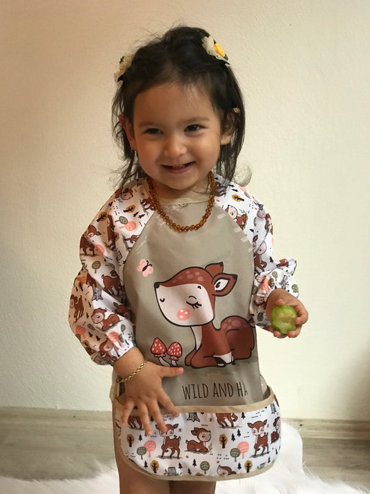 Karaca Sıvı Geçirmez Bebek Mama Önlüğü 6-24 Ay | BLW Beslenme Ve Etkinlik Önlüğü